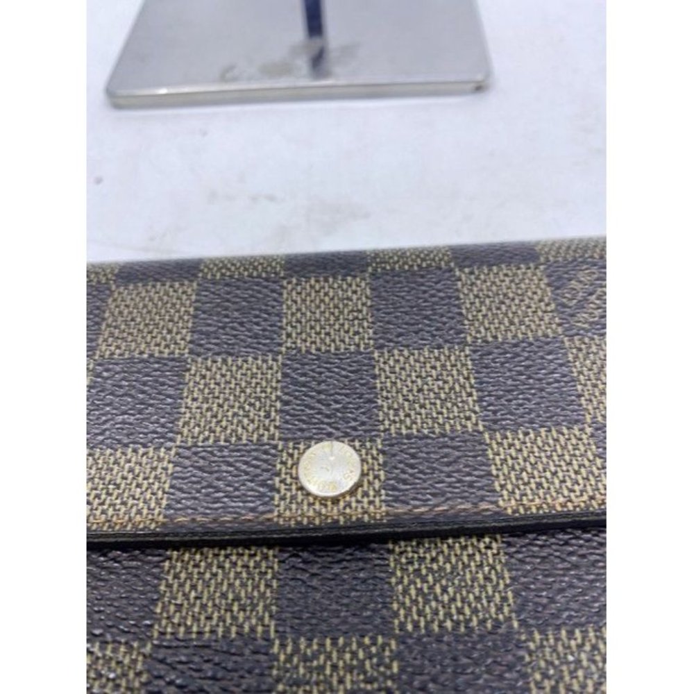 Louis Vuitton Brown Sarah De Large Canvas Travel Ca2057 Wallet - Picture 7 of 8